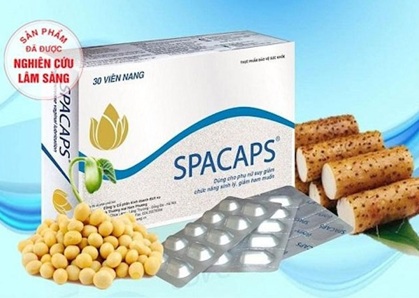 Spacaps giúp cân bằng và điều hòa nội tiết tố nữ hiệu quả